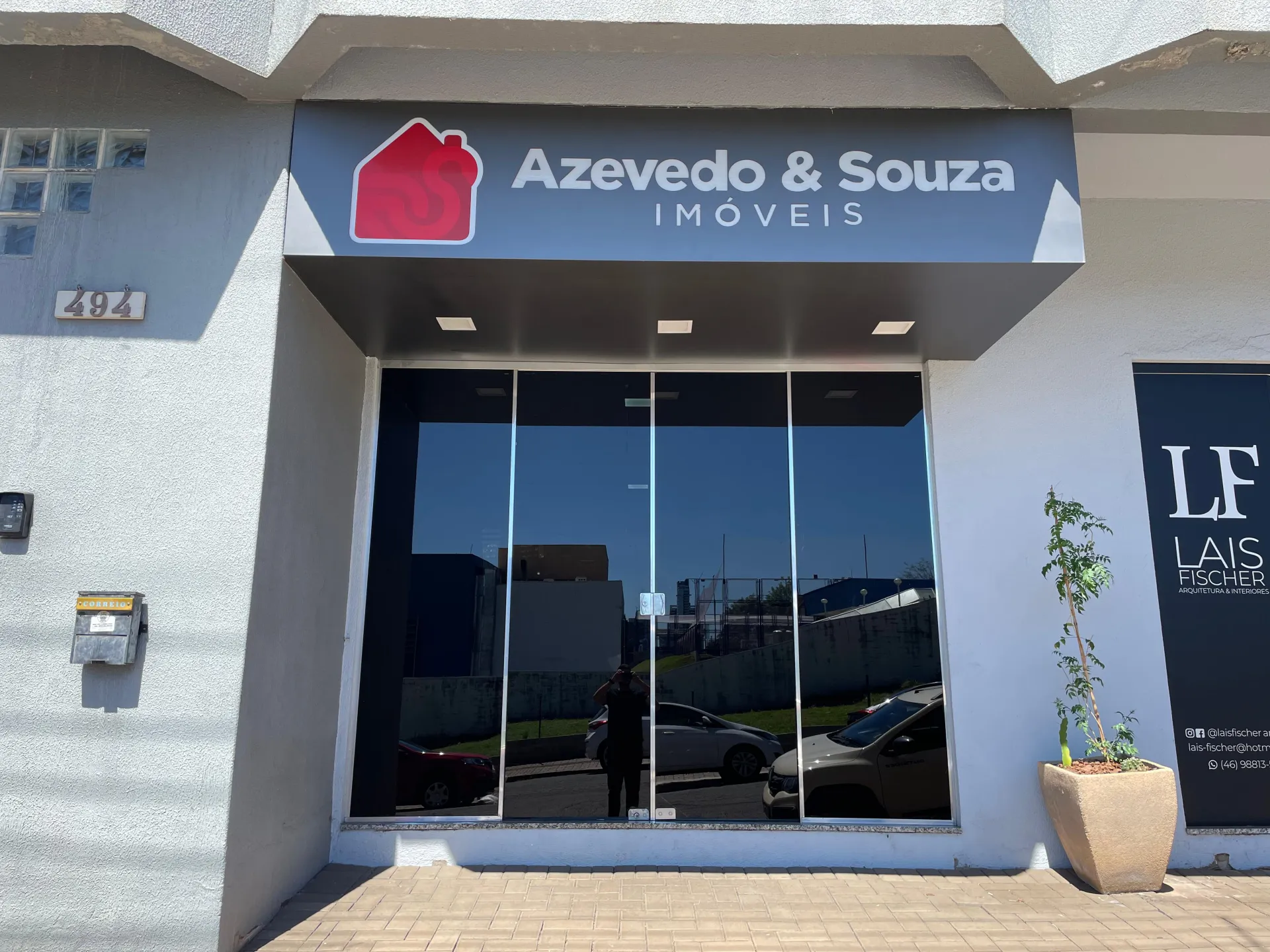Fachada Azevedo & Souza Imóveis